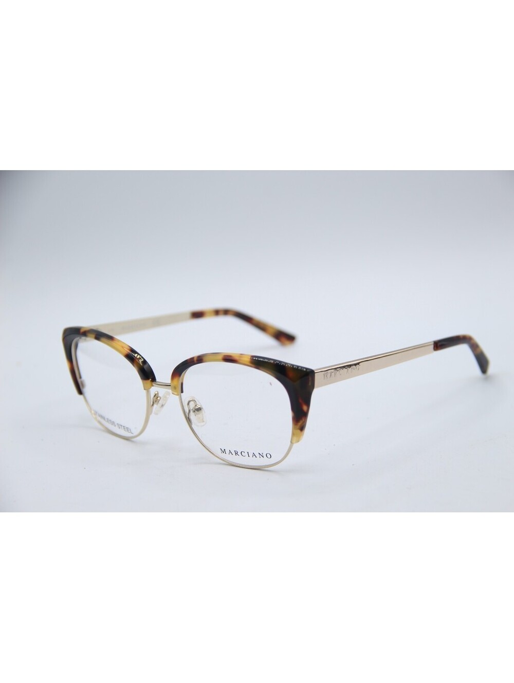 Marciano Gm0334 053 Tortoise Gold Authentic Eyeglasses 52-18